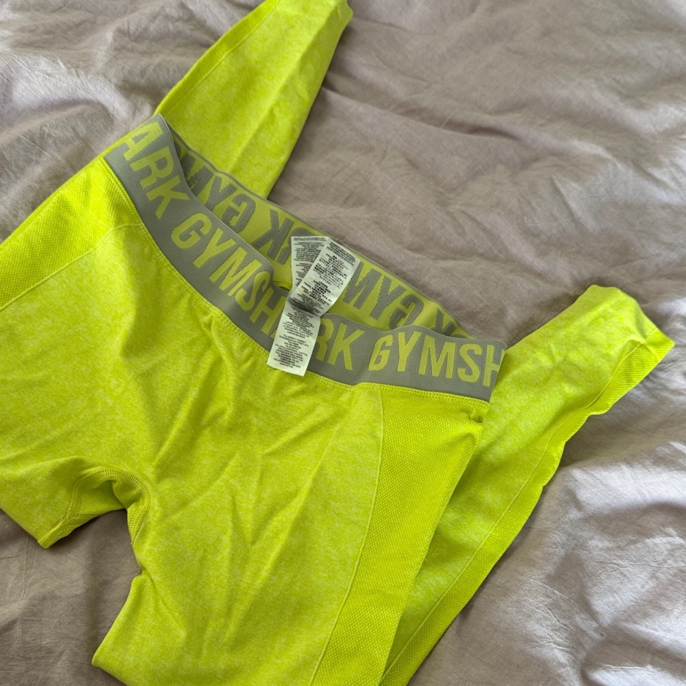 Gymshark Neon Yellow Leggings